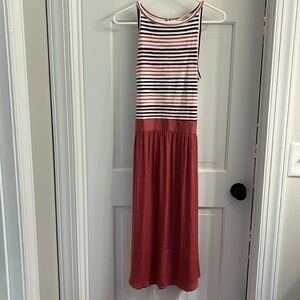 LOFT NWT striped dress